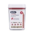 Alternate image 2 for Zyliss&reg; Twist &amp; Seal 33 oz. Food Container in White/Red/Grey