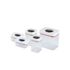 Alternate image 2 for Zyliss&reg; Twist & Seal 5-Piece Storage Container Set
