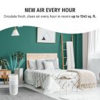 Alternate image 6 for HoMedics&reg; TotalClean&reg; PetPlus 5-in-1 Tower Air Purifier with UV-C Light in White