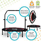 Alternate image 5 for Pure Fun&reg; 40-inch Exercise Trampoline in Black/Red