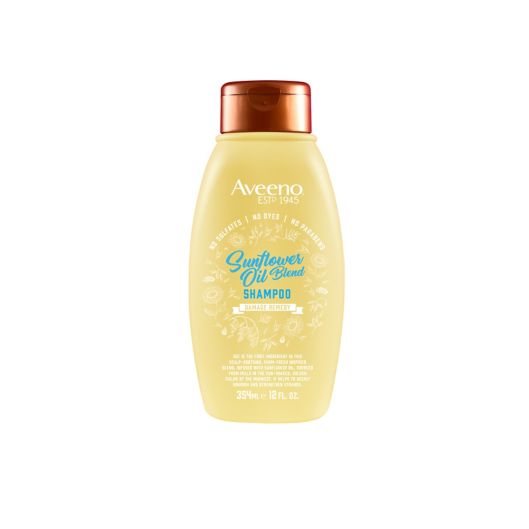 Aveeno 12 Fl Oz Sunflower Oil Blend Shampoo Bed Bath Beyond