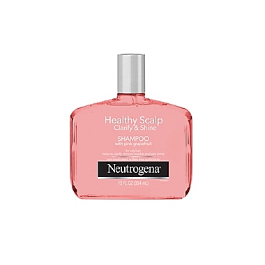 Neutrogena&reg; 12 oz. Healthy Scalp Clarify &amp; Shine Shampoo with Pink Grapefruit. View a larger version of this product image.