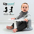 Alternate image 1 for Upseat Baby Floor Chair and Booster Seat with Tray in Grey