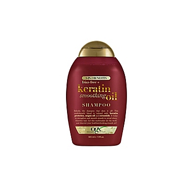 OGX 13 oz. Strengthening and Smooth Extra Strength Keratin Oil Shampoo. View a larger version of this product image.