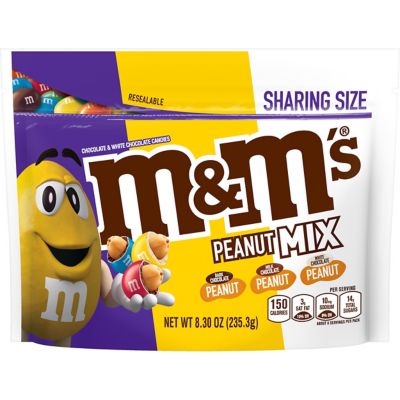 M&amp;Ms Peanut Mix 8.3 oz.