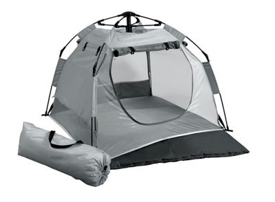 KidCo&reg; PeaPod Camp Midnight Playard Tent in Grey