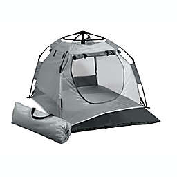KidCo® PeaPod Camp Midnight Playard Tent in Grey