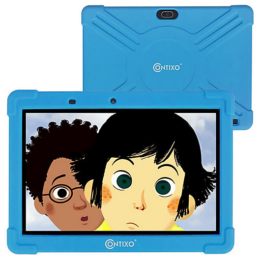 Alternate image 1 for Contixo K101A 10-Inch Android 10, 32GB, Wi-Fi IPS Display Kids Tablet in Blue