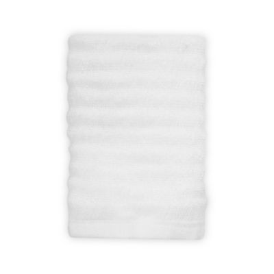 Haven&trade; Wave Organic Cotton Hand Towel in Bright White