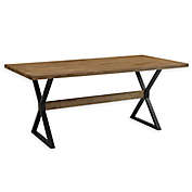 Forest Gate&trade; Modern Farmhouse 72-Inch Dining Table in Barnwood