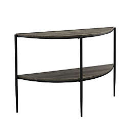 Forest Gate™ Modern Half-Moon Entryway Table in Ash