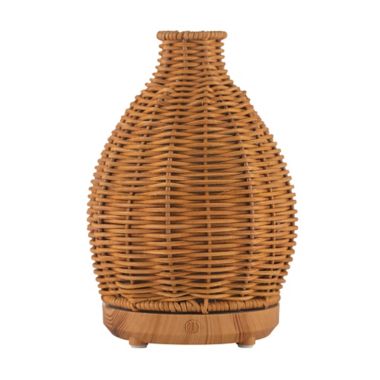 SpaRoom&reg; BohoMist Essential Oil Diffuser in Rattan. View a larger version of this product image.
