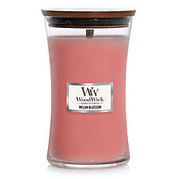 WoodWick® Melon Blossom 22 oz. Large Hourglass Candle