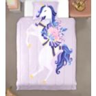 Alternate image 1 for Sleeping Partners Unicorn 2-Piece Reversible Twin Comforter Set in Purple
