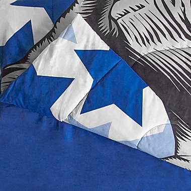 Sleeping Partners Dinosaur 2-Piece Reversible Twin Comforter Set in Blue. View a larger version of this product image.