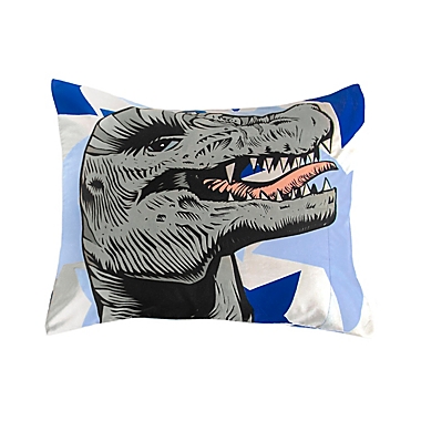 Sleeping Partners Dinosaur 2-Piece Reversible Twin Comforter Set in Blue. View a larger version of this product image.
