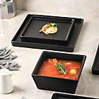 Alternate image 2 for Stone Lain Grace 12-Piece Square Dinnerware Set in Black