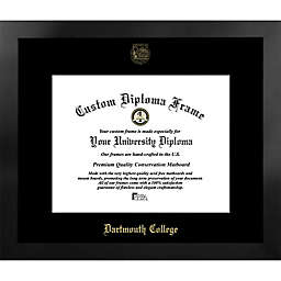 Dartmouth College 20-Inch x 24-Inch Gold Foil Seal Diploma Frame in Black