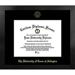 University of Texas-Arlington 19-Inch x 22-Inch Gold Foil Seal Diploma Frame in Black