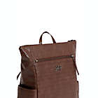 Alternate image 2 for Freshly Picked Mini Minimal Backpack in Chcolate