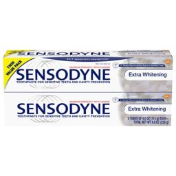 Sensodyne® Extra Whitening 2-Pack 4 oz. Fluoride Toothpaste for Sensitive Teeth