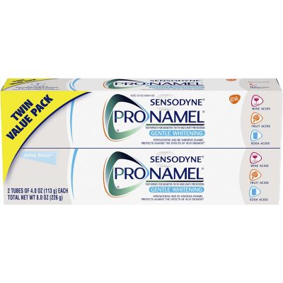 Sensodyne&reg; ProNamel&reg; 2-Pack 4 oz. Gentle Whitening Fluoride Toothpaste for Sensitive Teeth