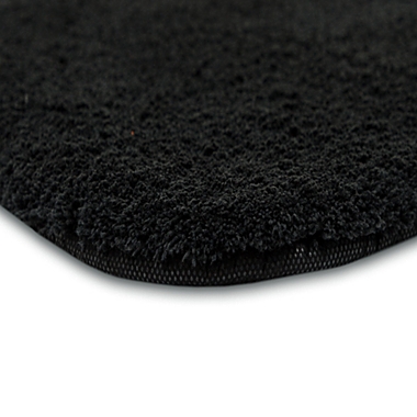 Nestwell&trade; Ultimate Soft 3-Piece Bath Rug Set in Jet Black. View a larger version of this product image.