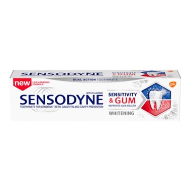 verjaardag Uitbarsten Uitgang Sensodyne® 3.4 oz. Sensitivity & Gum Dual Action Whitening Toothpaste | Bed  Bath & Beyond