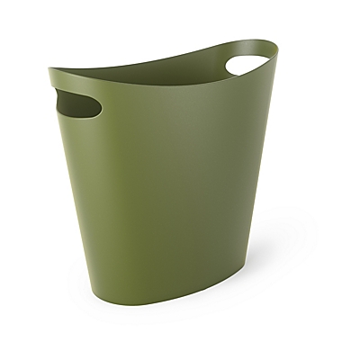 Simply Essential&trade; 2-Gallon Slim Trash Can in Moss. View a larger version of this product image.