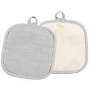 Our Table&trade; Select Terry Pot Holders in Grey (Set of 2)