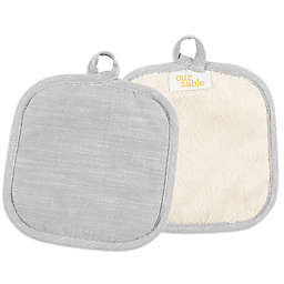 Our Table™ Select Terry Pot Holders in Grey (Set of 2)