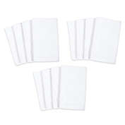 Simply Essential&trade; Flour Sack Kitchen Towels in White (Set of 12)