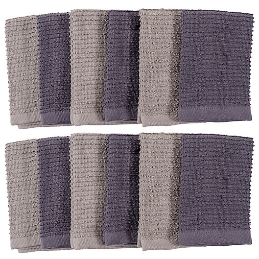 Alternate image 1 for Simply Essential™ Bar Mop Dish Cloths (Set of 12)