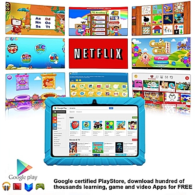 Contixo 7-Inch 16 GB Wi-Fi Learning Pre-Load App and Kids-Proof Case Kids Tablet. View a larger version of this product image.