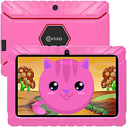 Contixo 7-Inch 16 GB Wi-Fi Learning Pre-Load App and Kids-Proof Case Kids Tablet in Pink