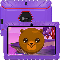 Contixo 7-Inch 16 GB Wi-Fi Learning Pre-Load App and Kids-Proof Case Kids Tablet in Purple