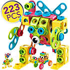 Alternate image 0 for Contixo ST3 223-Piece Educational 3D Building Blocks STEM Construction Playboard Kid Toys Kit