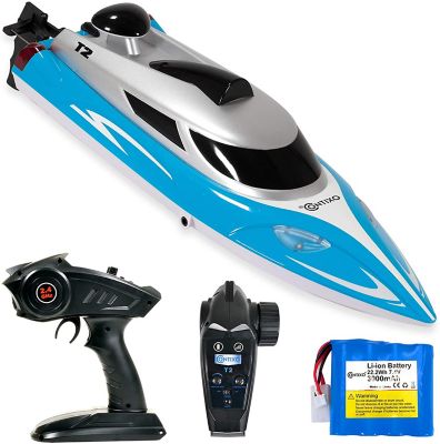 Contixo T2 Plus RC Boat Racing Remote Control Sport Speedboat