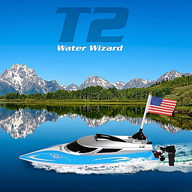 Contixo T2 Plus RC Boat Racing Remote Control Sport Speedboat. View a larger version of this product image.