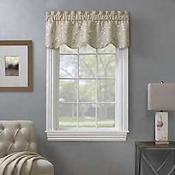 Parker Lined Window Valance in Linen