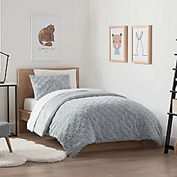 UGG® Polar Star 3-Piece Full/Queen Comforter Set in Grey/White