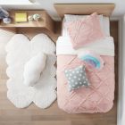 Alternate image 2 for UGG&reg; Polar Pintuck 3-Piece Reversible Full/Queen Comforter Set in Peach