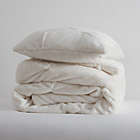 Alternate image 3 for UGG&reg; Polar Pintuck 2-Piece Reversible Twin Comforter Set in Snow