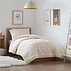 Alternate image 0 for UGG&reg; Avery Heart 2-Piece Reversible Twin Comforter Set in White/Pink