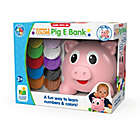 Alternate image 1 for The Learning Journey Learn with Me Numbers and Colors Pig E Bank
