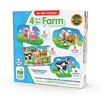 The Learning Journey My First Puzzle Set 4-In-A-Box Farm Puzzles | buybuy  BABY