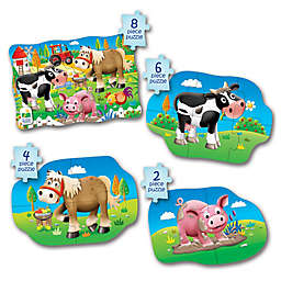 The Learning Journey My First Puzzle Set 4-In-A-Box Farm Puzzles