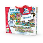 Alternate image 4 for The Learning Journey Puzzle Doubles&reg; Giant ABC and 123 Train Floor Puzzles