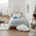 Alternate image 3 for UGG&reg; Avery Stars 3-Piece Full/Queen Comforter Set in Glacier Grey