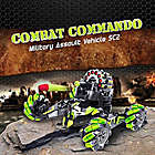 Alternate image 5 for Contixo SC2 RC Combat Commando Military Assault Remote Control Car